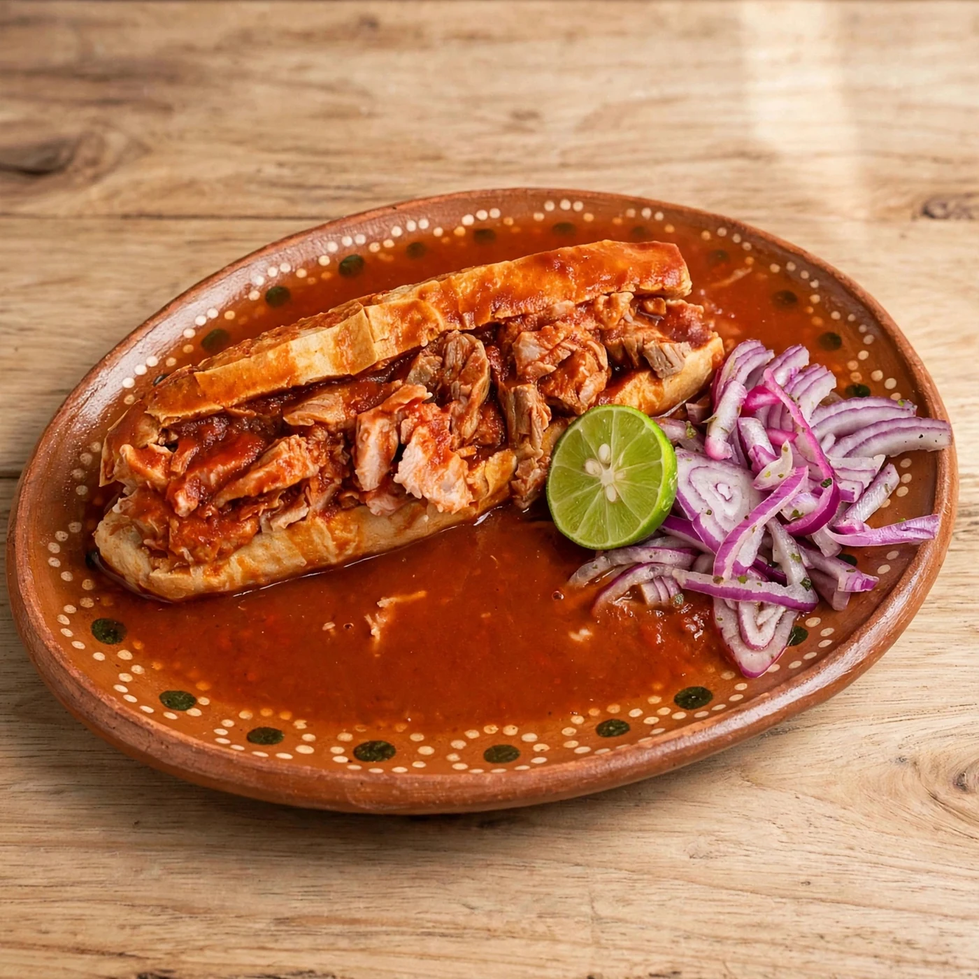 Clásica torta ahogada